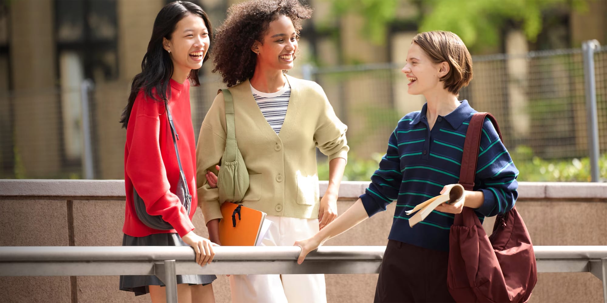 Shop no-itch spring sweaters in 
seasonal colours for every style.