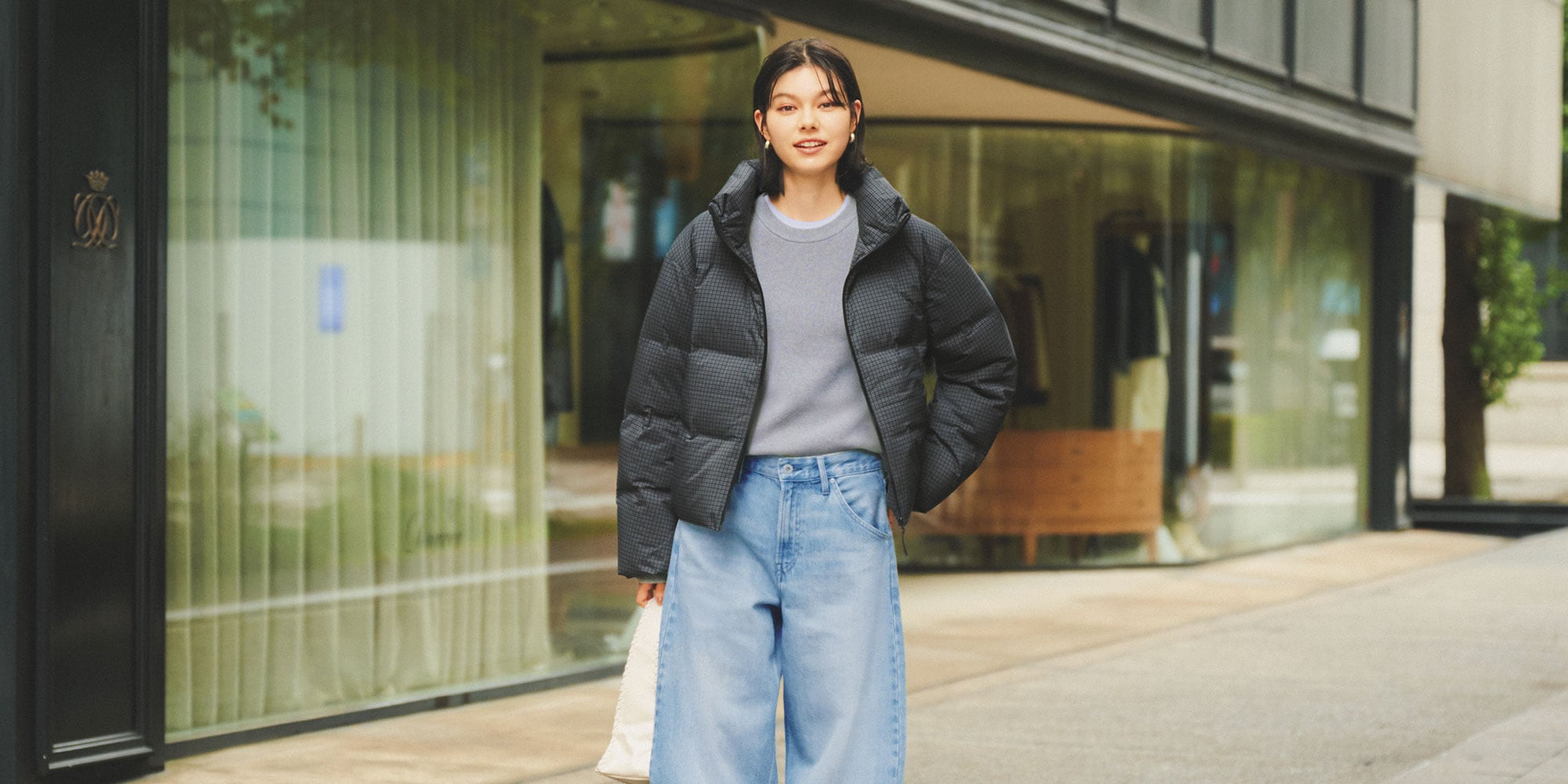 Outerwear Collection |
Seamless Down Short Jacket