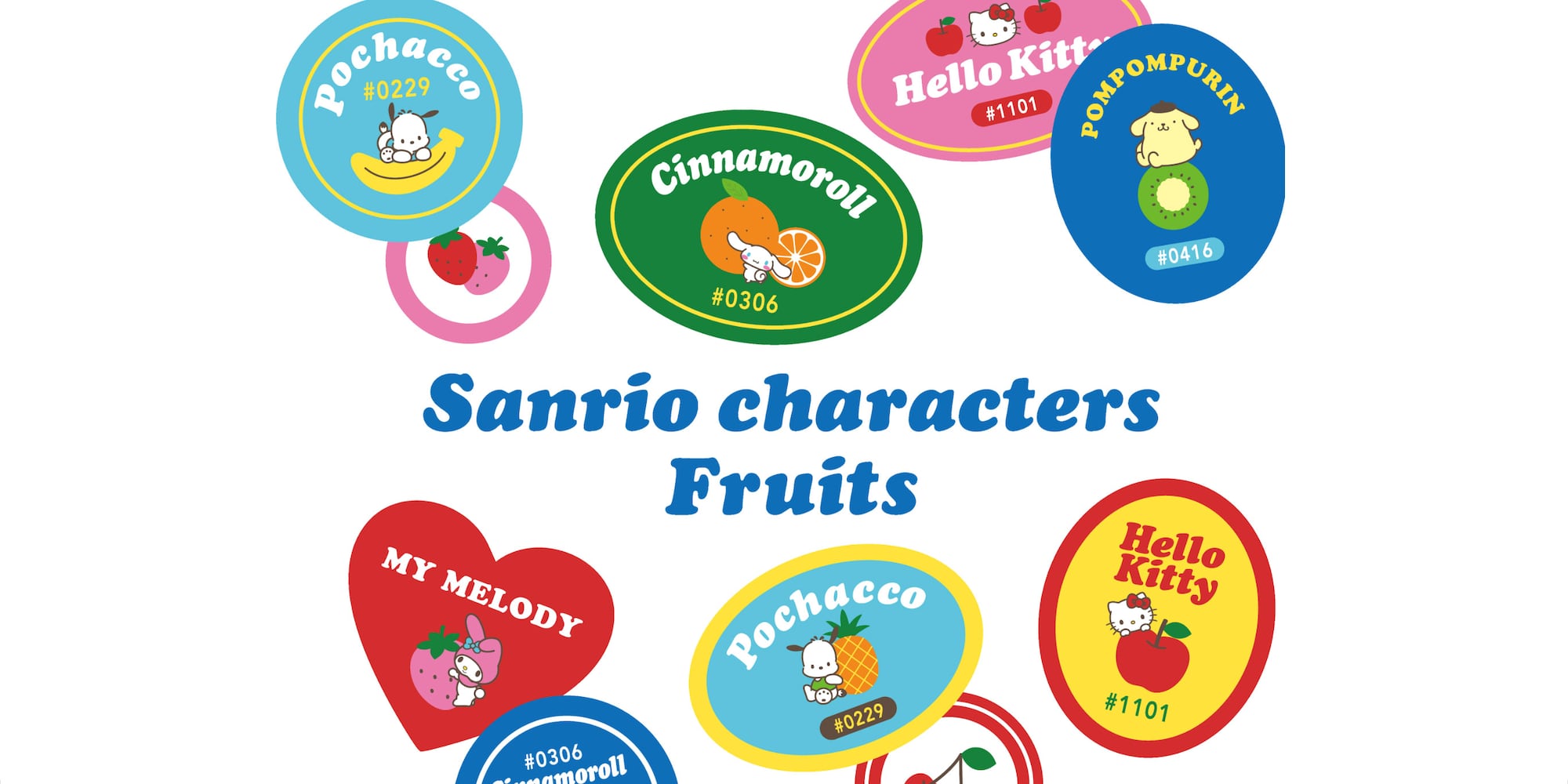 Sanrio meets fruity fun in this adorable new collection.