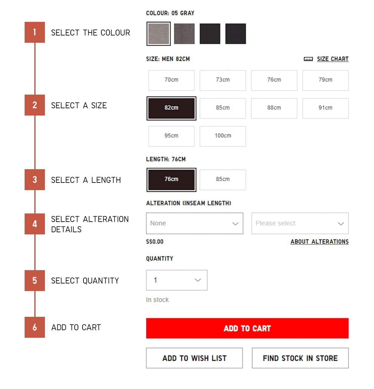 Online Alteration in just simple and easy steps!