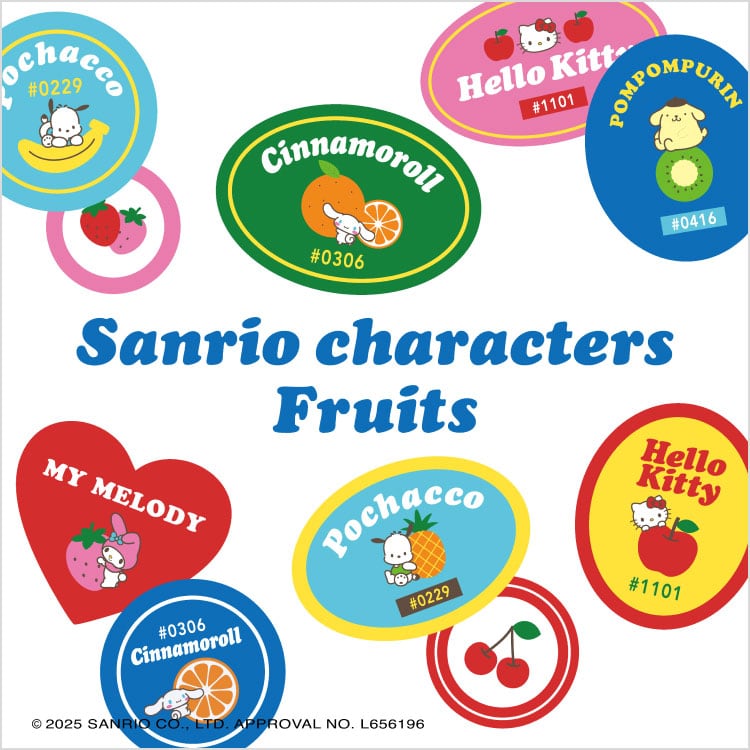 Lineup Sanrio characters