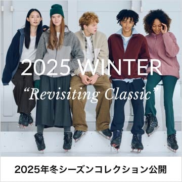 ライフウェアコレクション2025年冬ページはこちらから。