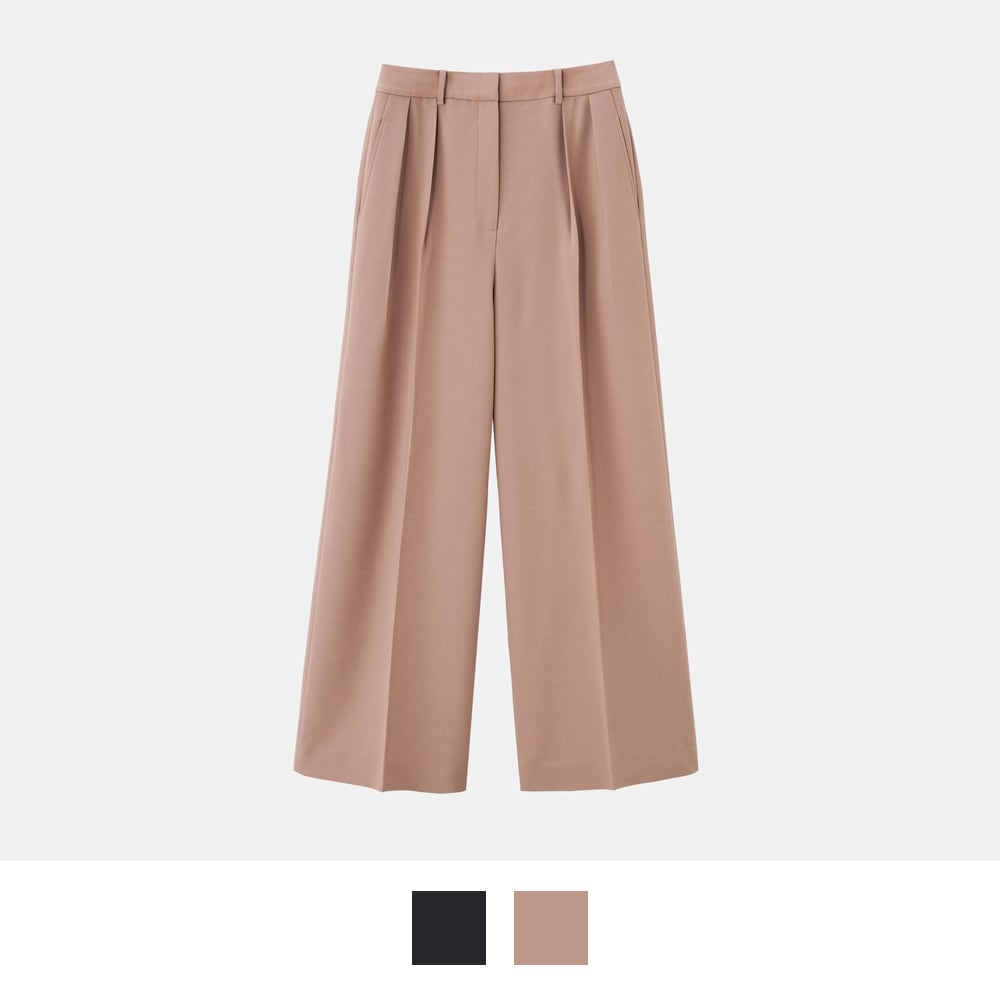 ギャザーフルレングスイージーパンツ