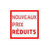 Nouveaux prix réduits