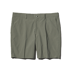 Green Shorts with belt loop