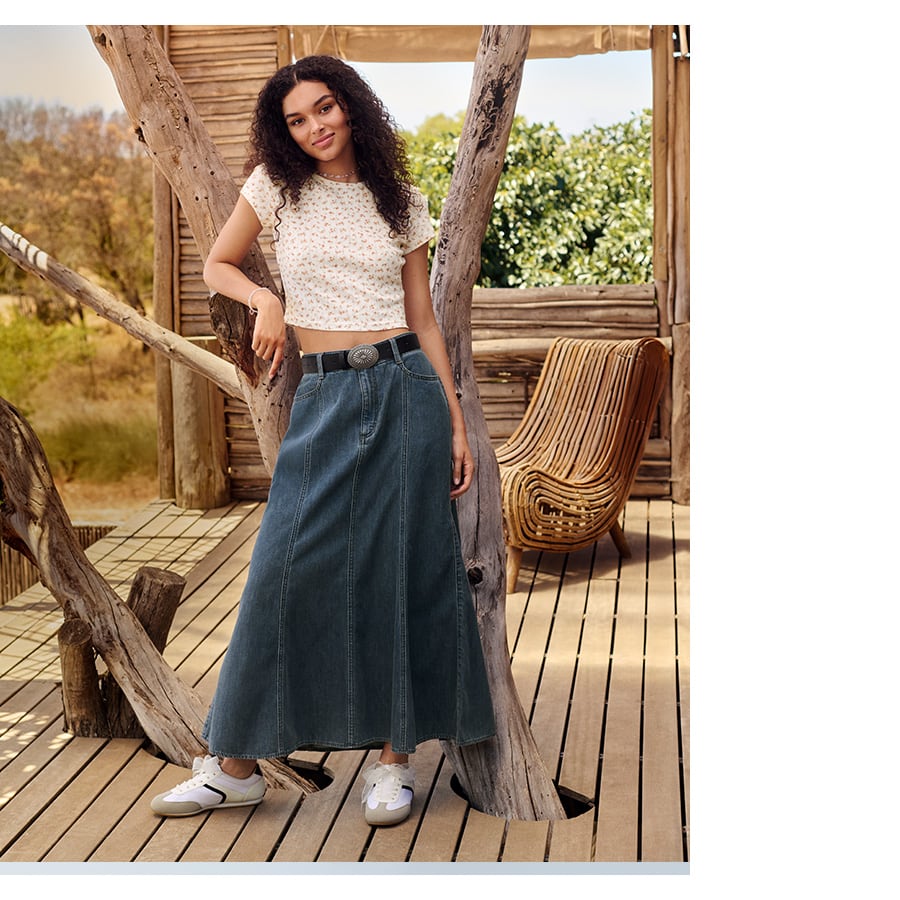 GU公式｜Skirt collection（レディース）
