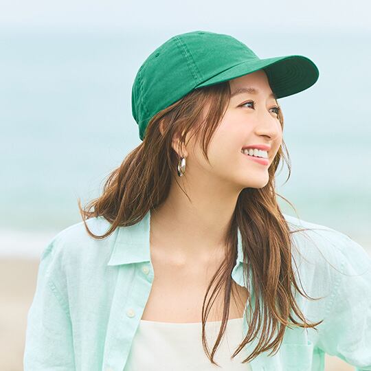 UVカットツイルキャップ