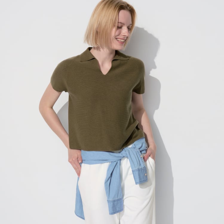 3D KNIT SOUFFLE YARN LONG SLEEVE CARDIGAN