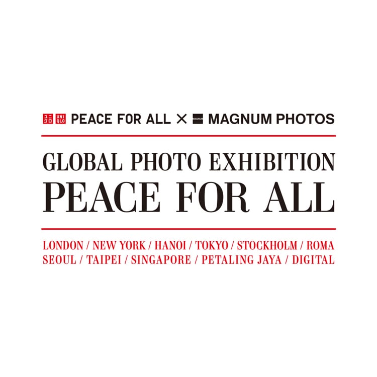 PEACE FOR ALL x Magnum Photos exhibition