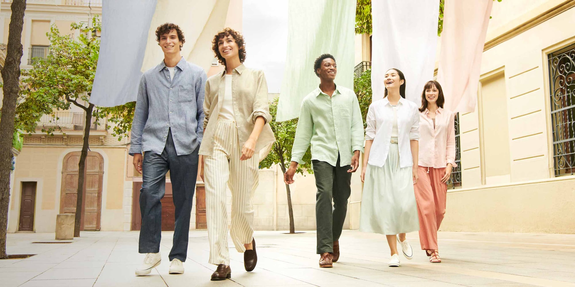 Airy and breathable,
wear after wear.