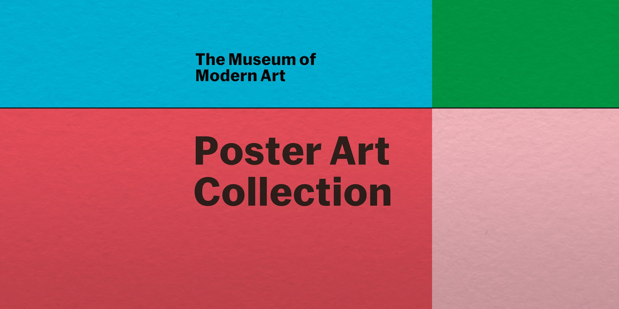 Preview designs reconstructing posters from MoMA's dynamic programming.