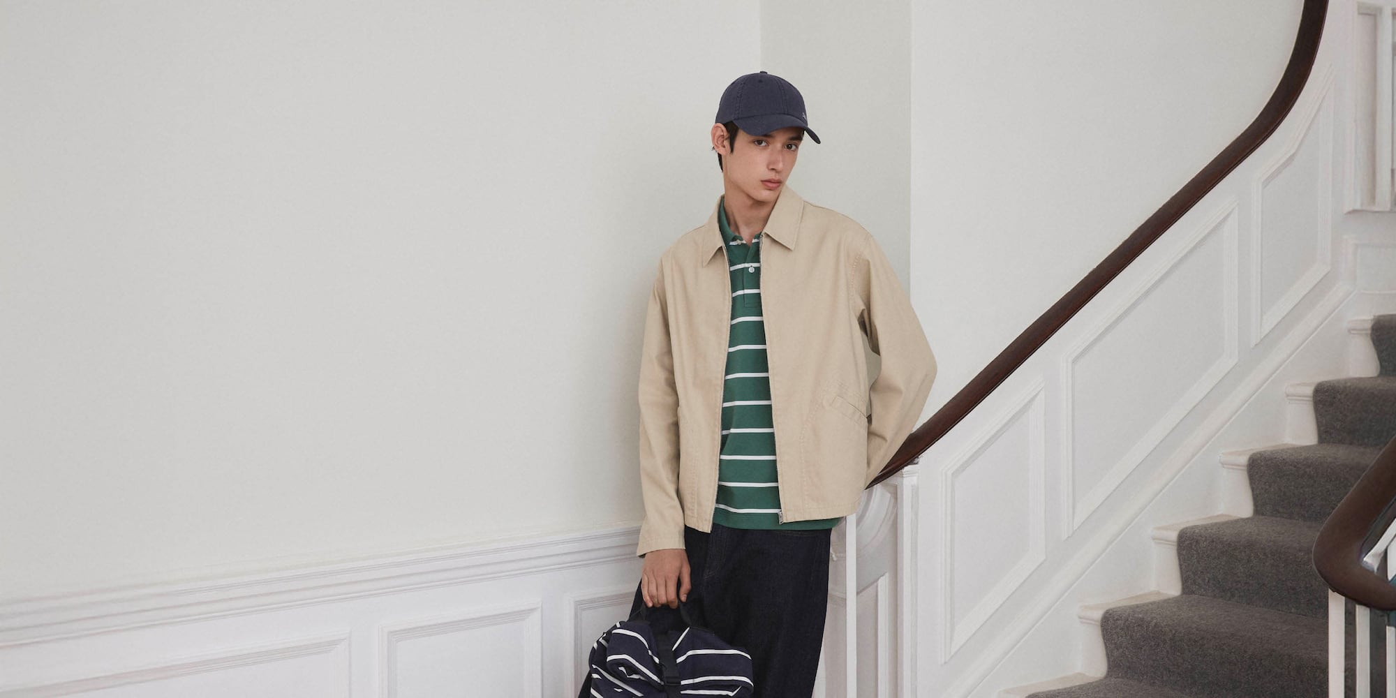 JWA special collab launch - zip up blouson