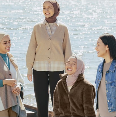 Fall/Winter 2022 UNIQLO Modest Wear