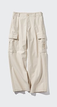 タックワイドパンツ