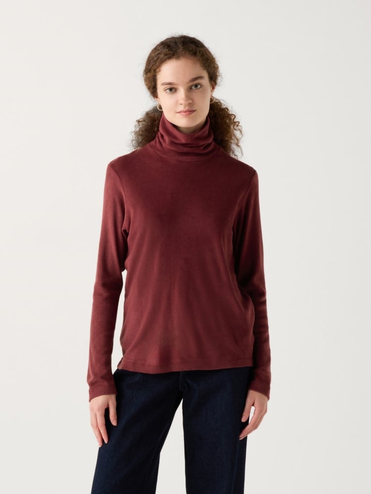 T-shirt Fleece Turtleneck HEATTECH