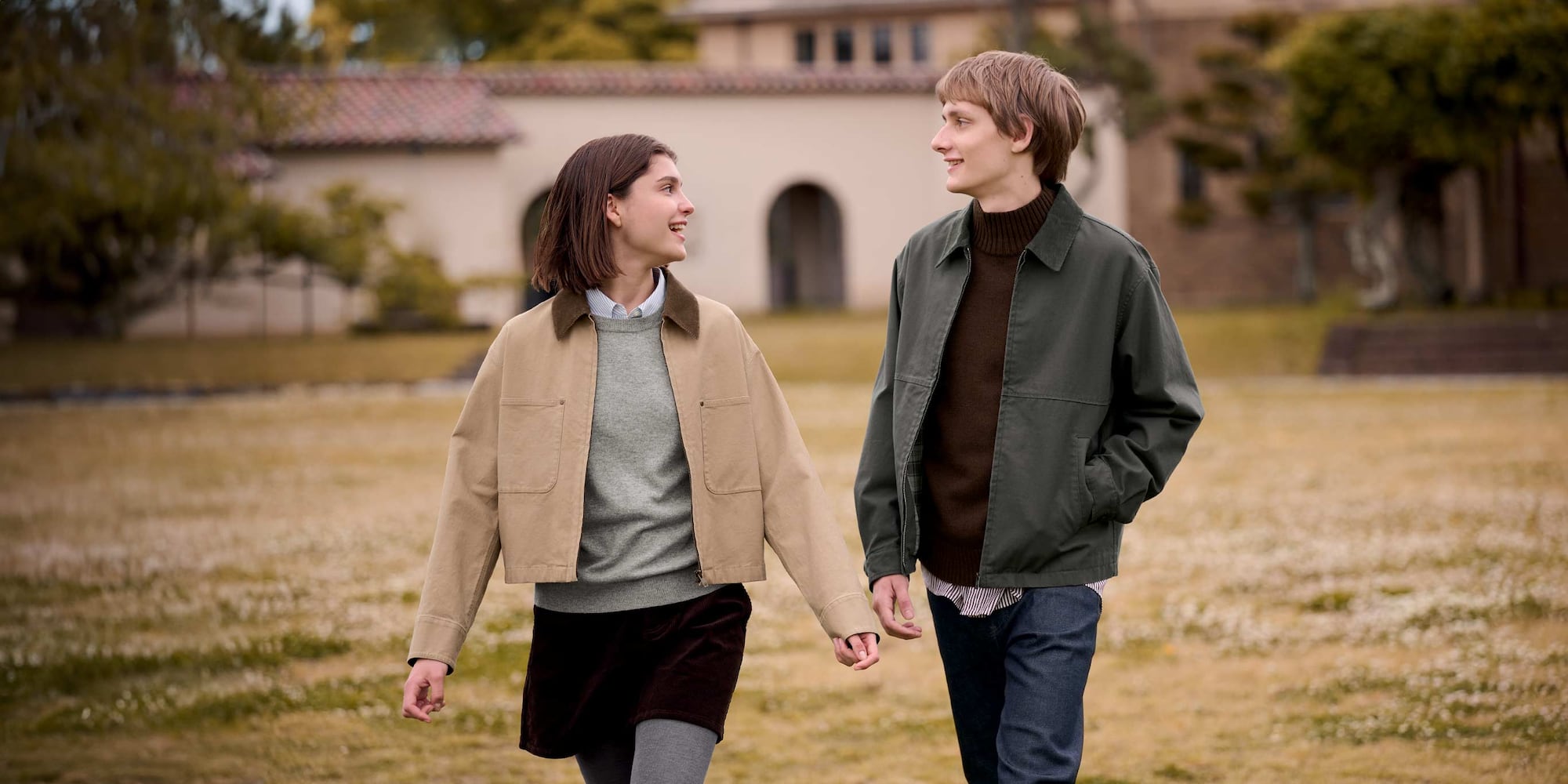 models wearing UNIQLO Autumn/Winter 2025 LifeWear Collection