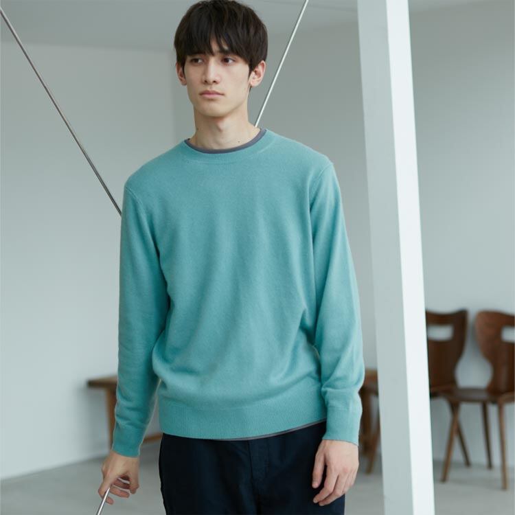 UNIQLO カシミヤ メンズM セーター - ニット