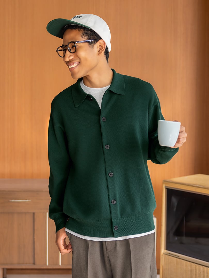 ミラノリブニット