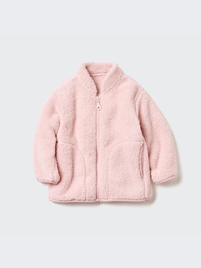 Fluffy Yarn Fleece Jacket