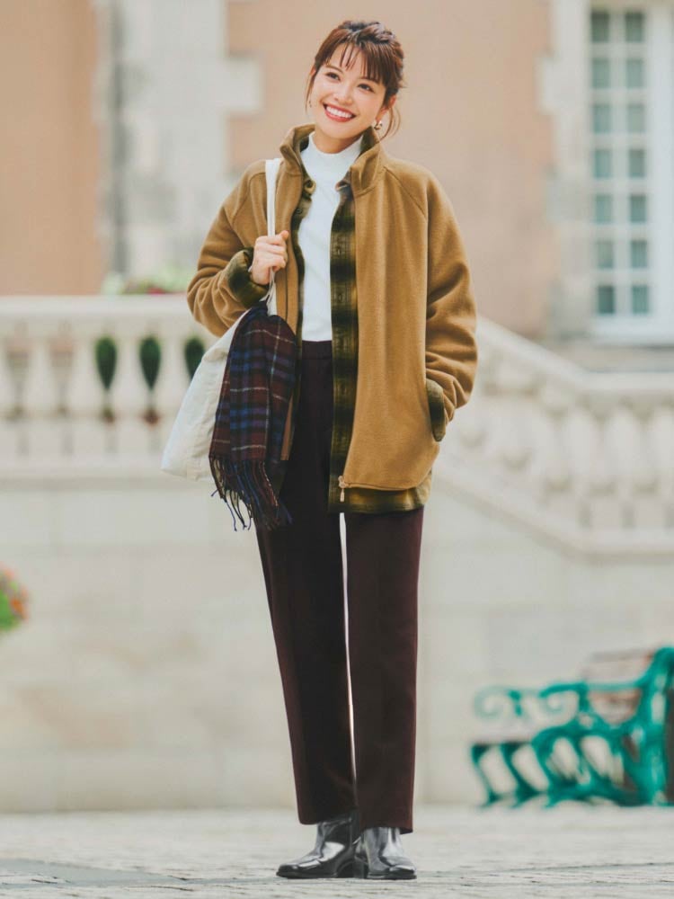 ちょっとしたお出かけ_フランネルチェックシャツサムネイル01