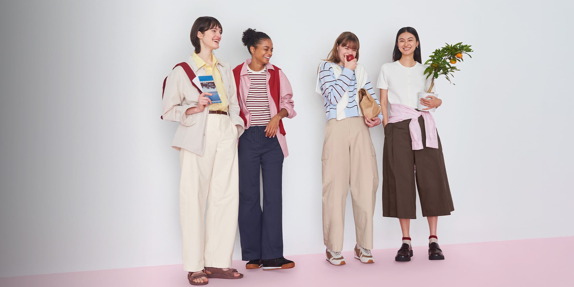 Lightweight layers, fresh colours, and easy spring outfits for everyday plans.