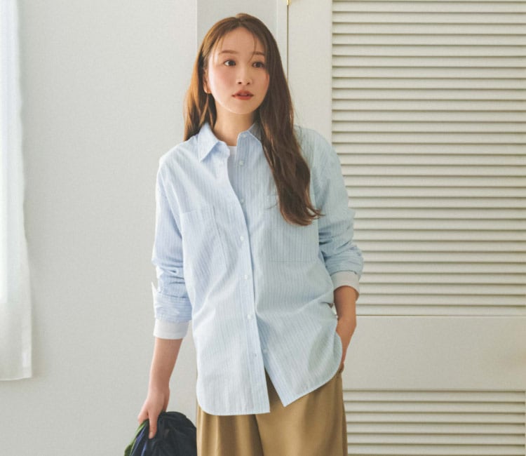 冬の寒さもこれ一枚 モデル画像