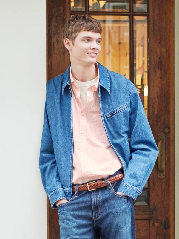Jaket Blouson Ritsleting
