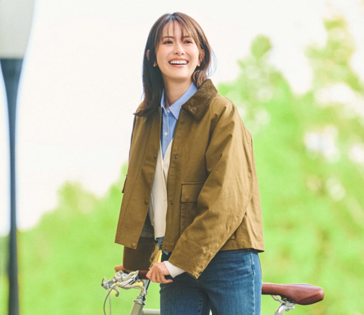 冬の寒さもこれ一枚 モデル画像