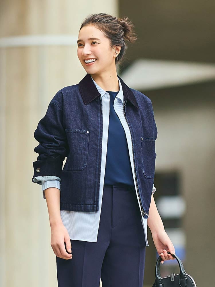 UNIQLO:C キュロット 俳優 河合 優実 画像
