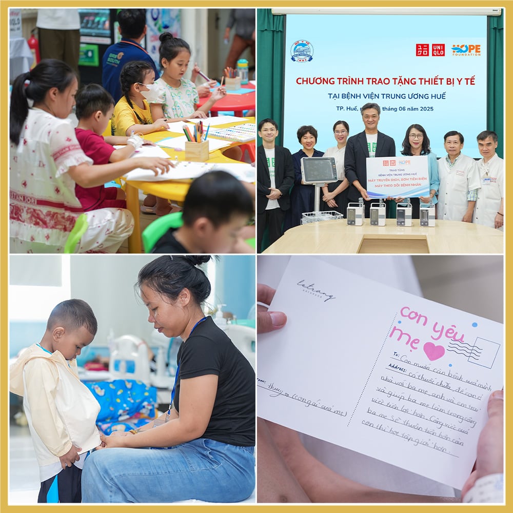 Donations To Hue Central Hospital