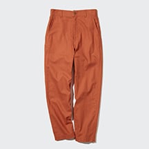 W's linen cotton tapered pants