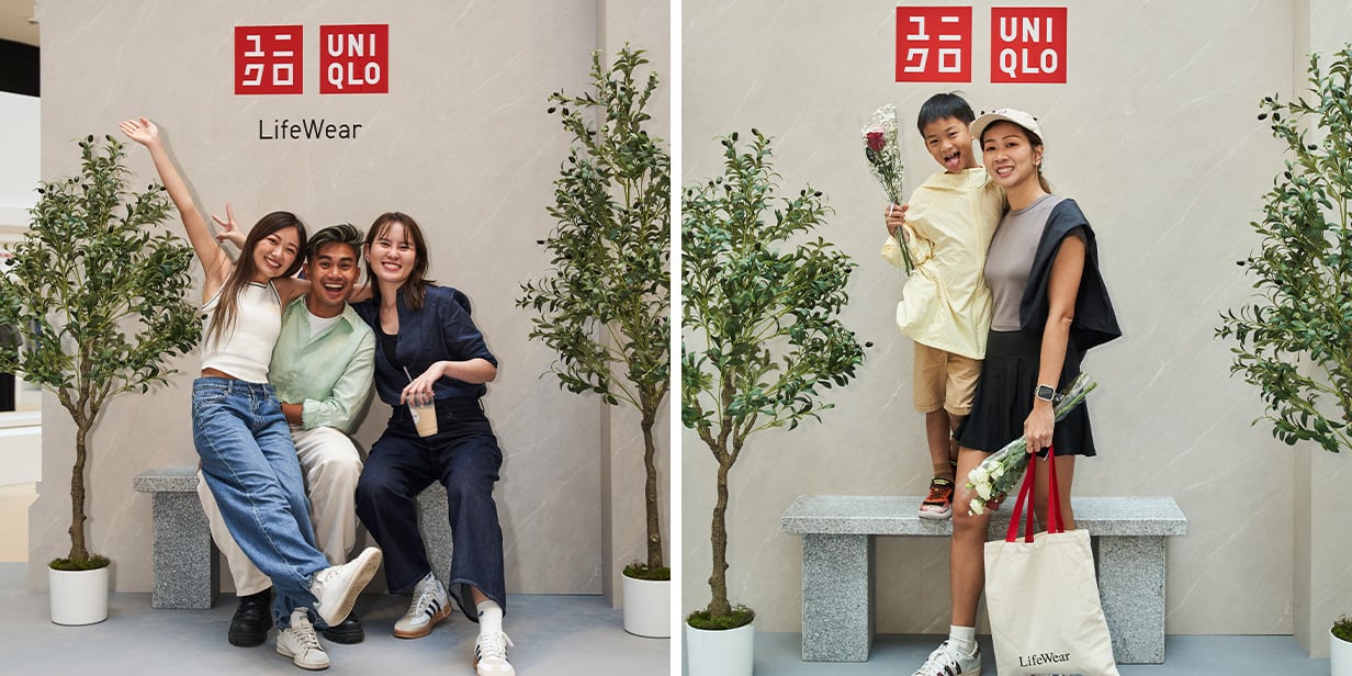 UNIQLO SINGAPORE 2025 SPRING/SUMMER LIFEWEAR COLLECTION POP UP POST EVENT COVEAGE