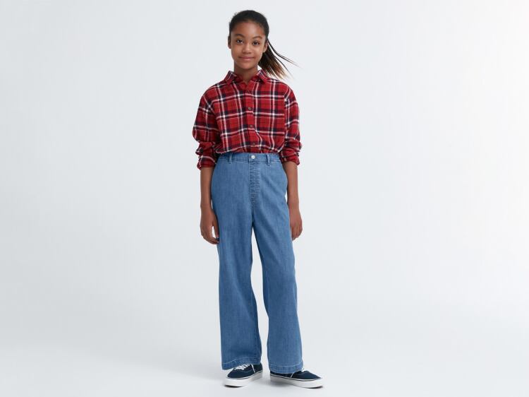 Girls' Baggy Jeans