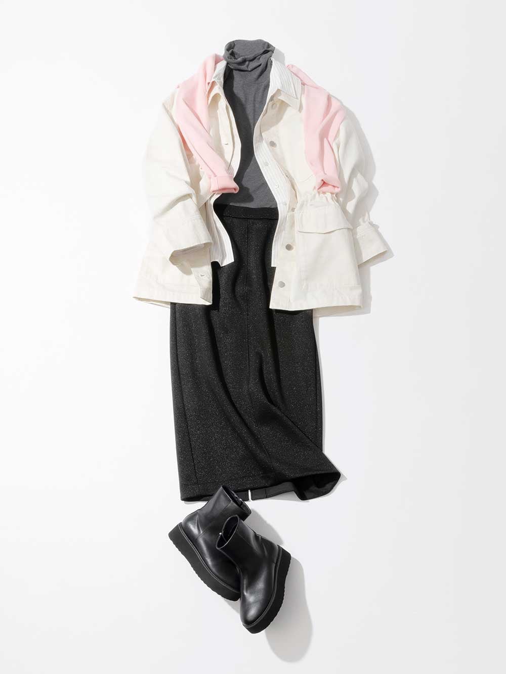 ワークジャケットをモダンに着こなす