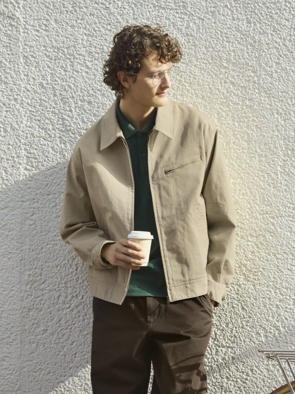 Jaket Blouson Ritsleting