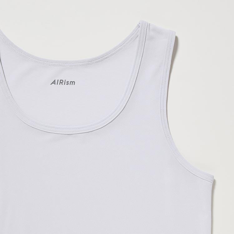 Tank top designed to stay hidden