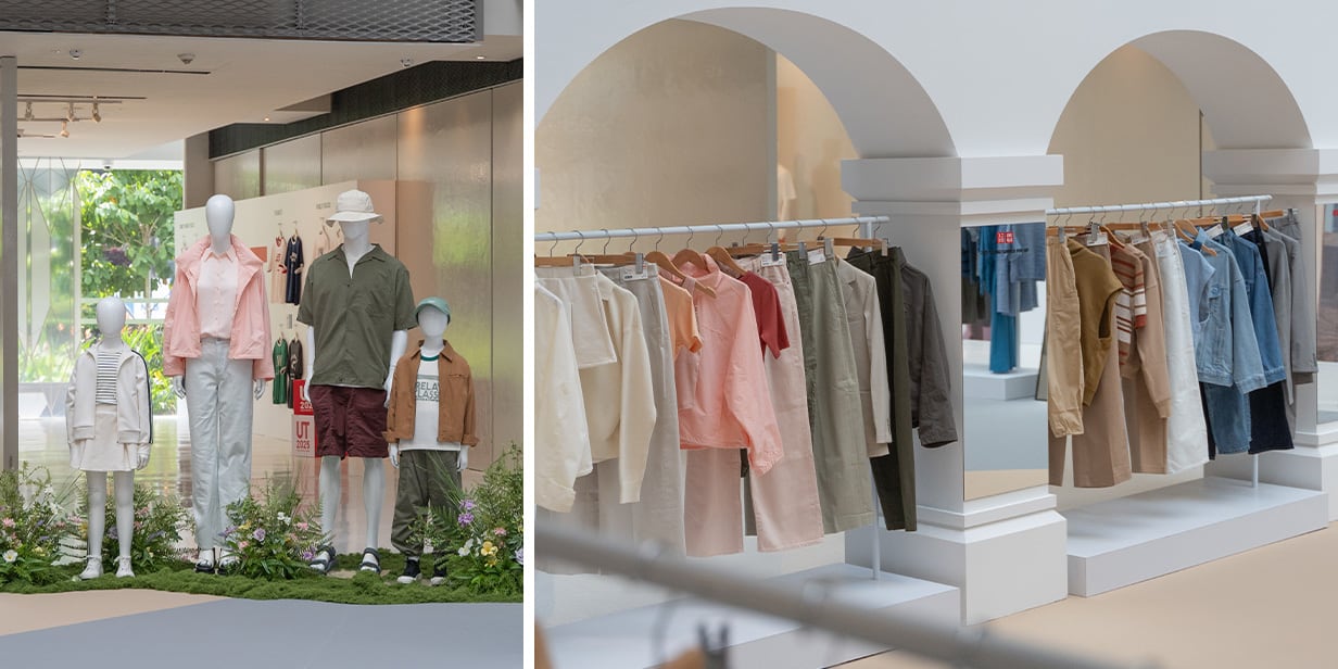 UNIQLO SINGAPORE 2025 SPRING/SUMMER LIFEWEAR COLLECTION POP UP POST EVENT COVEAGE