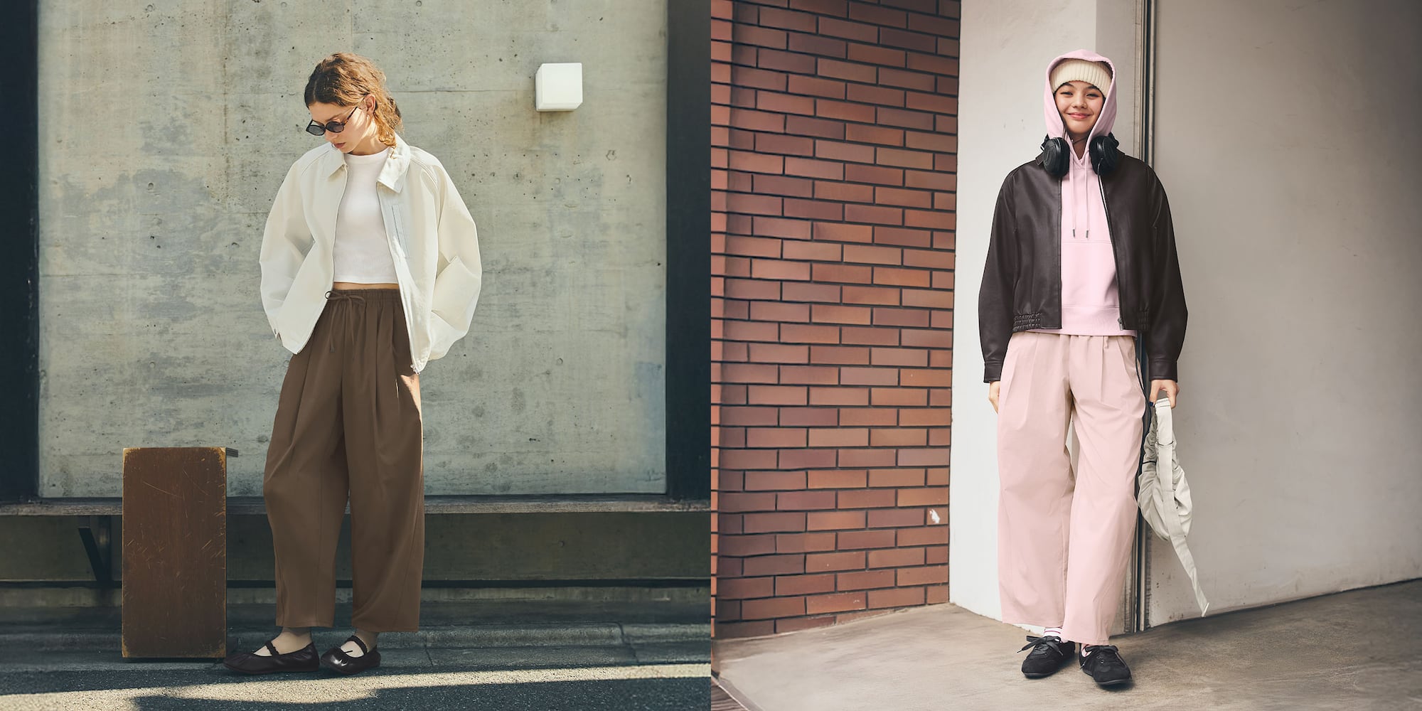 Barrel Leg Pants & Wide Leg Pants Collection