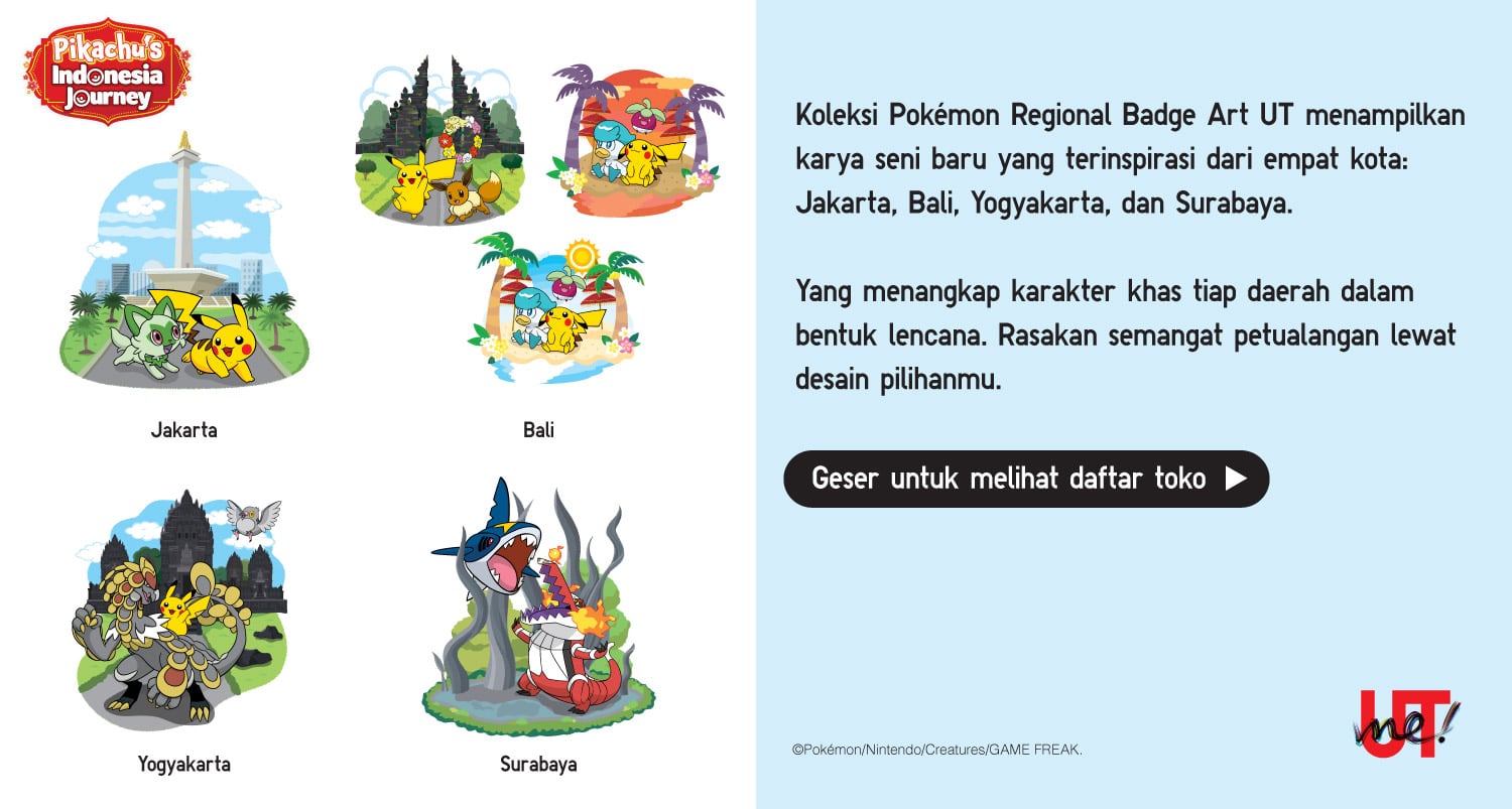 Pikachu Indonesia Journey City badge