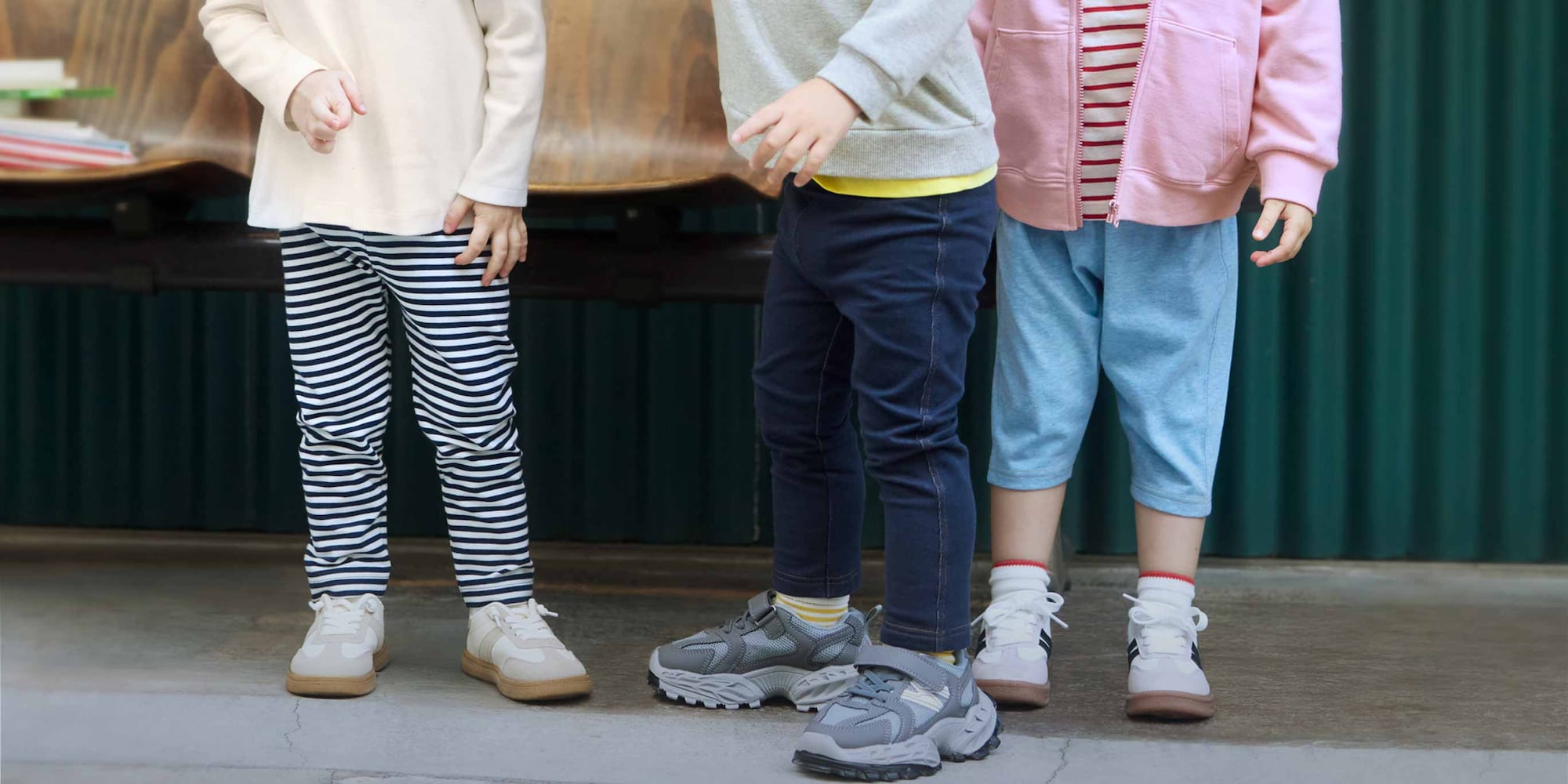 Soft fabric with thoughtful design details.