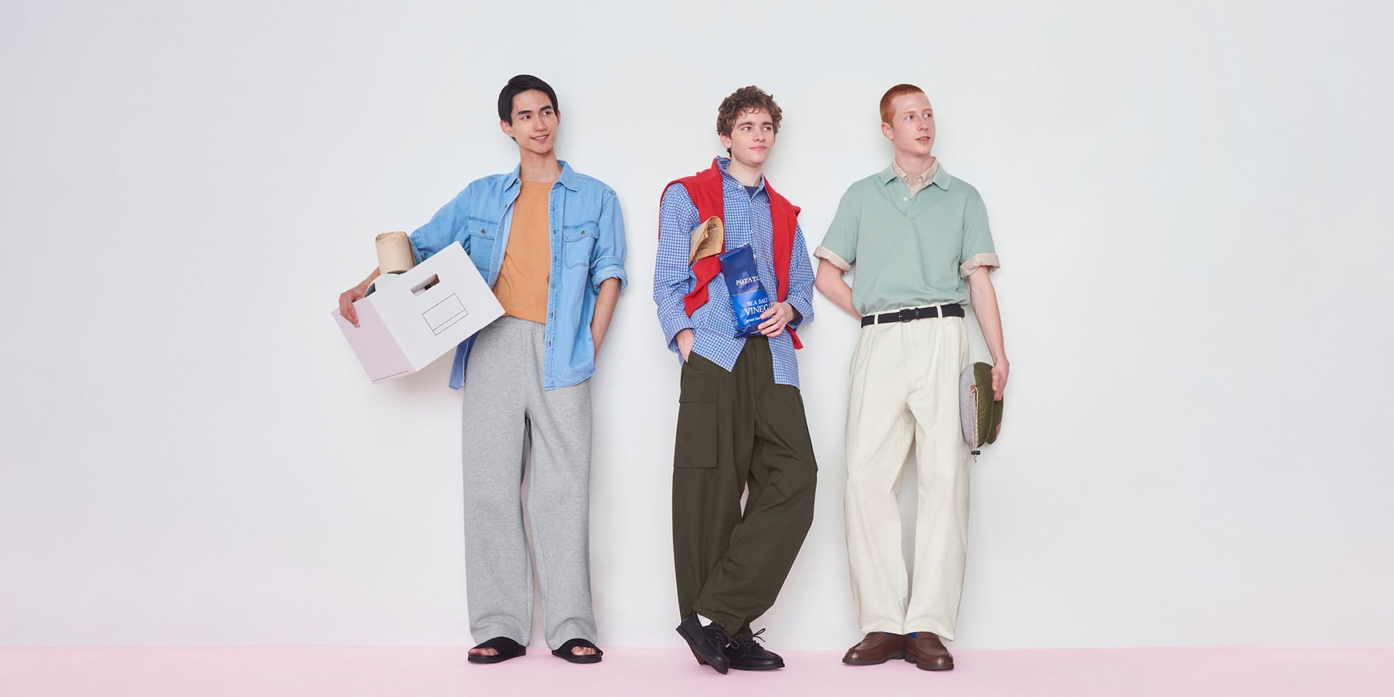 メンズのイージーパンツ商品一覧ページはこちらから。