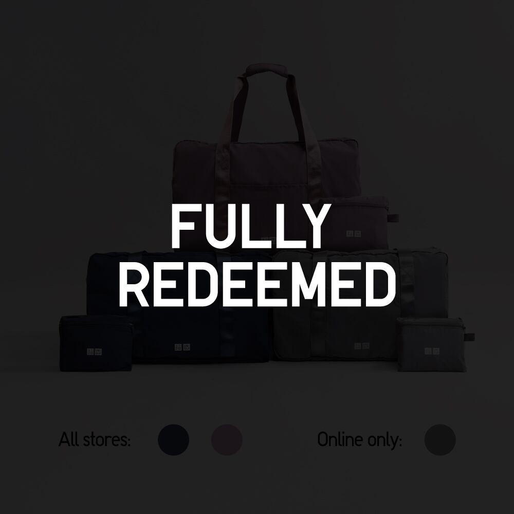 UNIQLO Pocketable Travel Bag