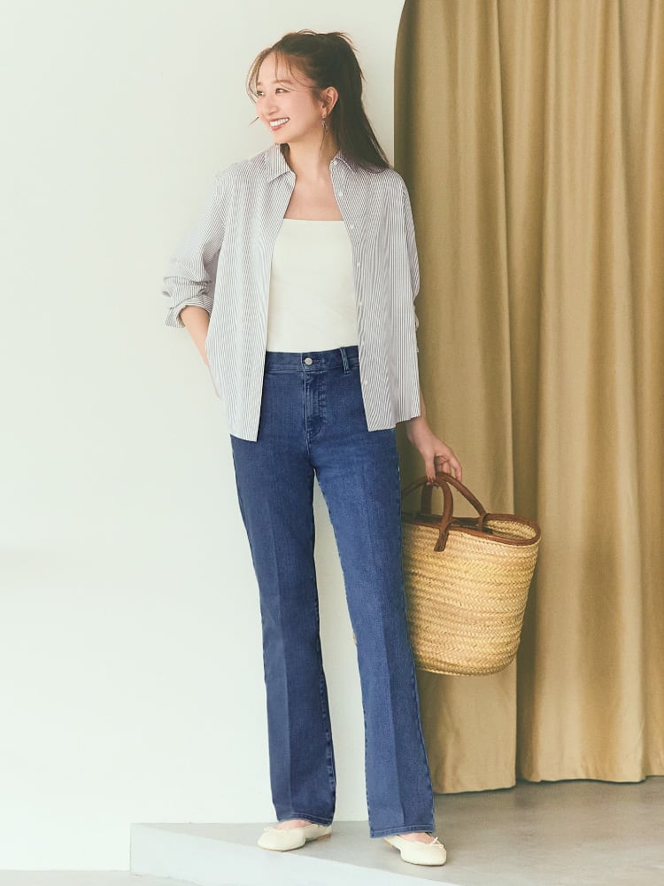 Slim Flare Trouser Jeans-03