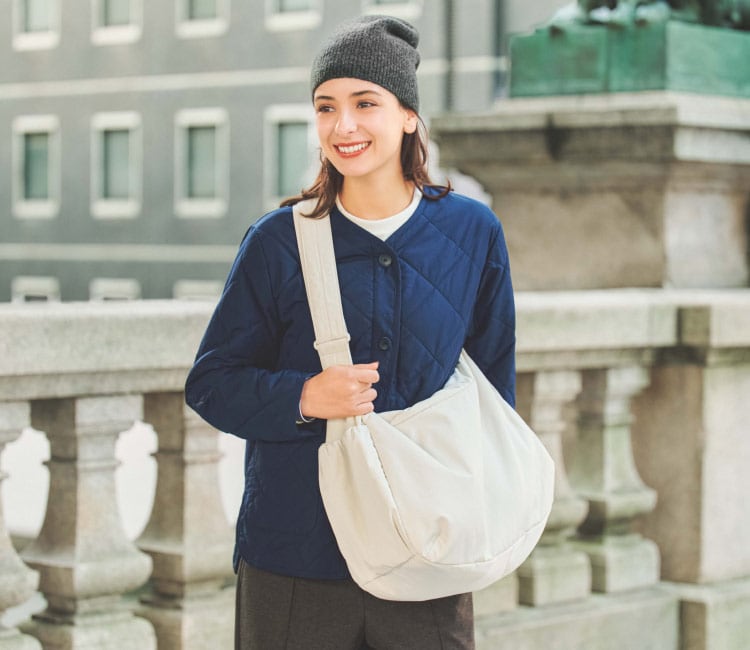 冬の寒さもこれ一枚 モデル画像