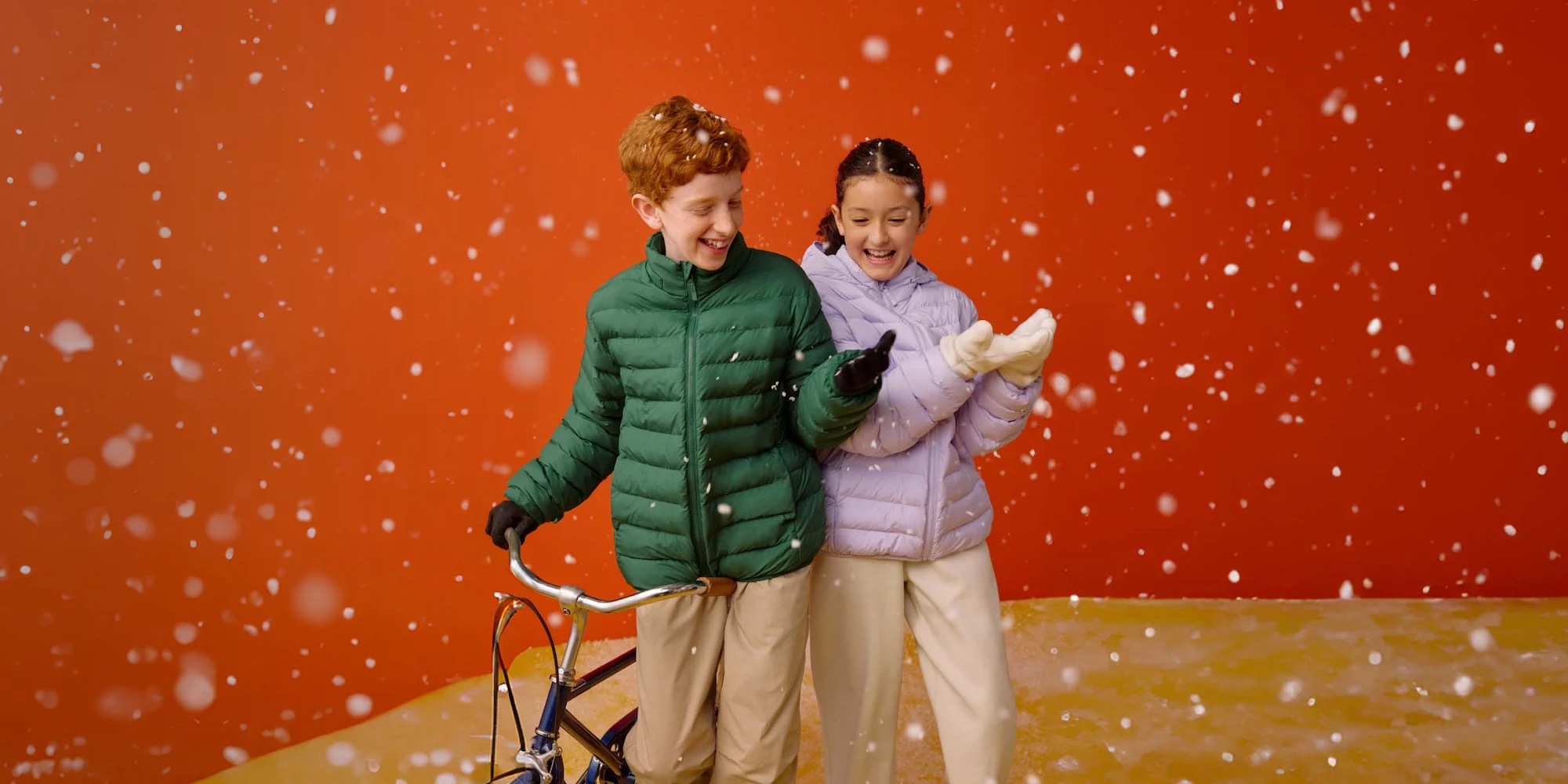 유니클로 키즈 퍼프테크 파카 경량파카 경량패딩 이너아우터    