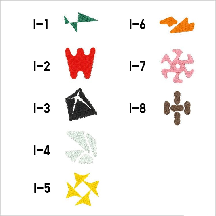 Embroidery from template designs