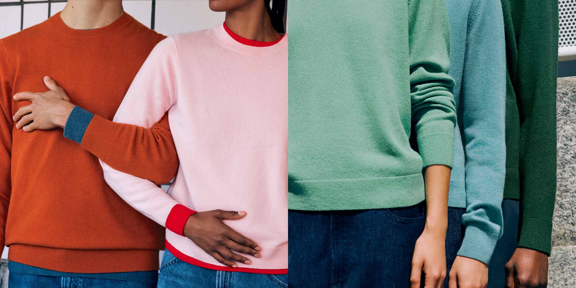 Lightweight, warm, and soft.
Available in rich seasonal colours.