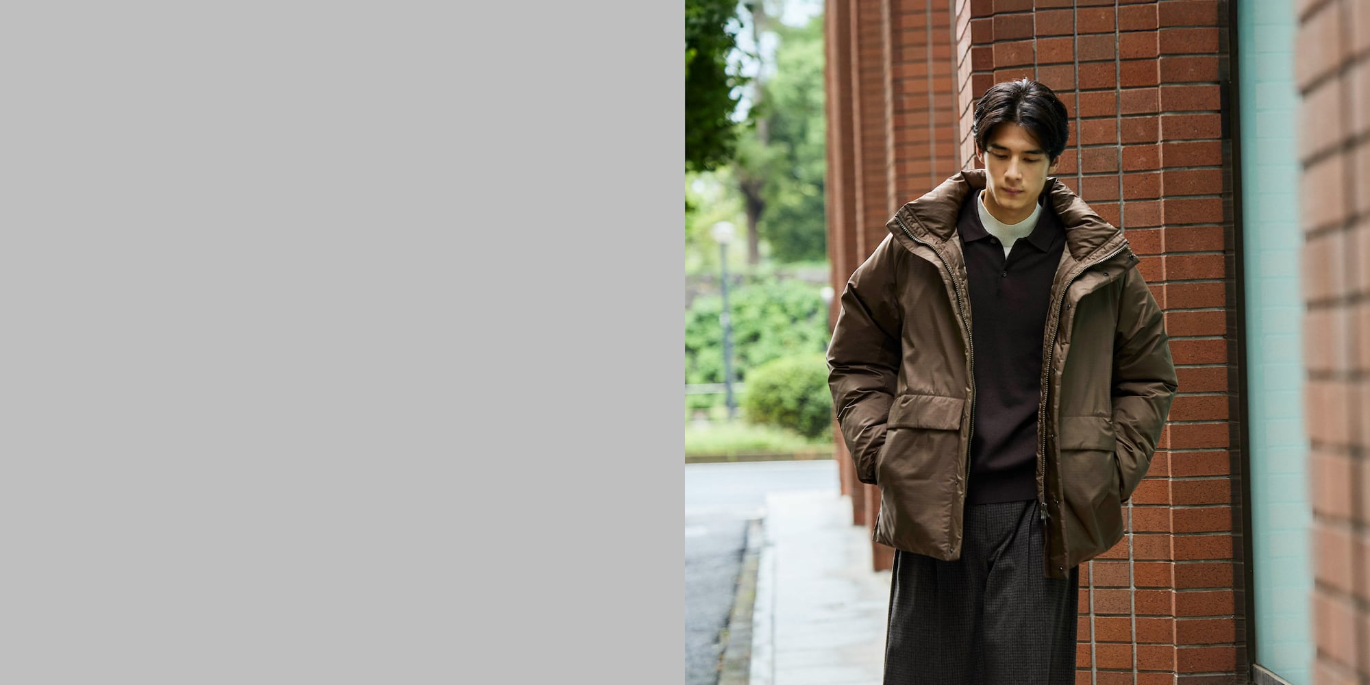 ディクロスパデッドブルゾン