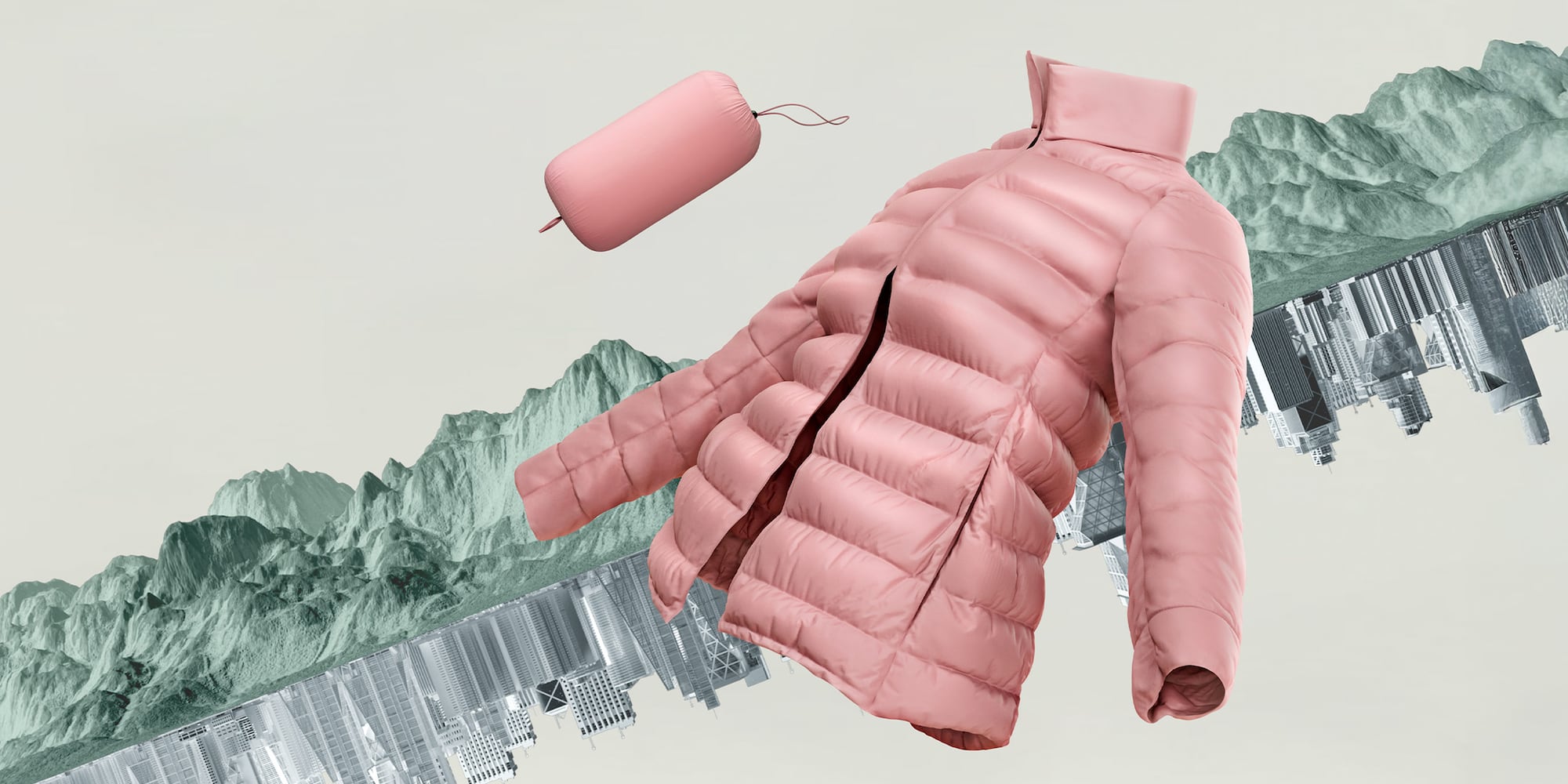 Hollow fibres trap warm air to keep you comfortable.