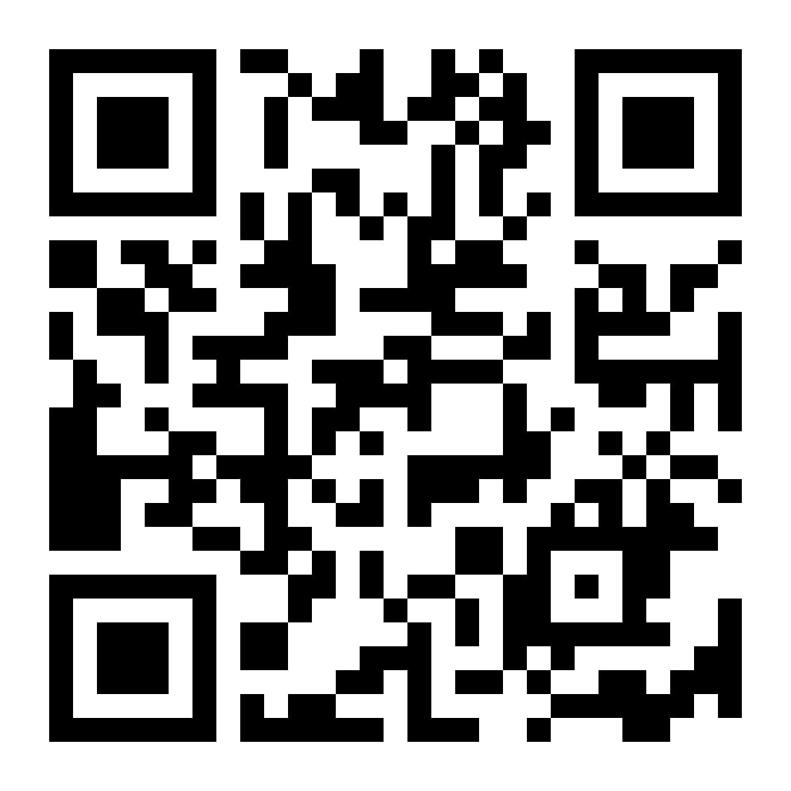 QR code to download the app